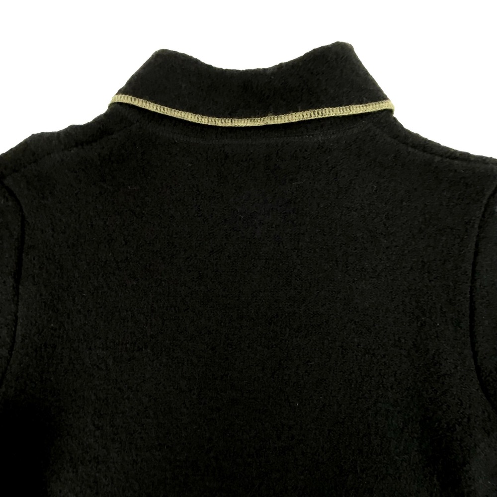 South Wool Cardigan Jacket Womens M Virgin Wool Black Luxury Sweater Coat - Picture 7 of 8